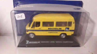 Voitures Miniatures Mercédes L309D Service compétition MICHELIN - Bernard Miniatures