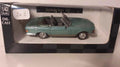 Voitures Miniatures Mercedes 350SL verte décapotable - Bernard Miniatures