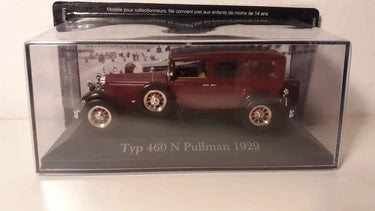 Voitures Miniatures Mercedes 460 N Pullman bordeaux de 1929 - Bernard Miniatures