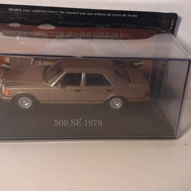 Voitures Miniatures Mercedes 500 SE marron de 1979 - Bernard Miniatures