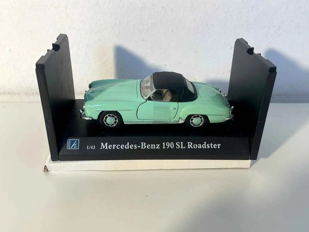 Voitures Miniatures Mercedes-Benz 190SL Roadster verte - Bernard Miniatures