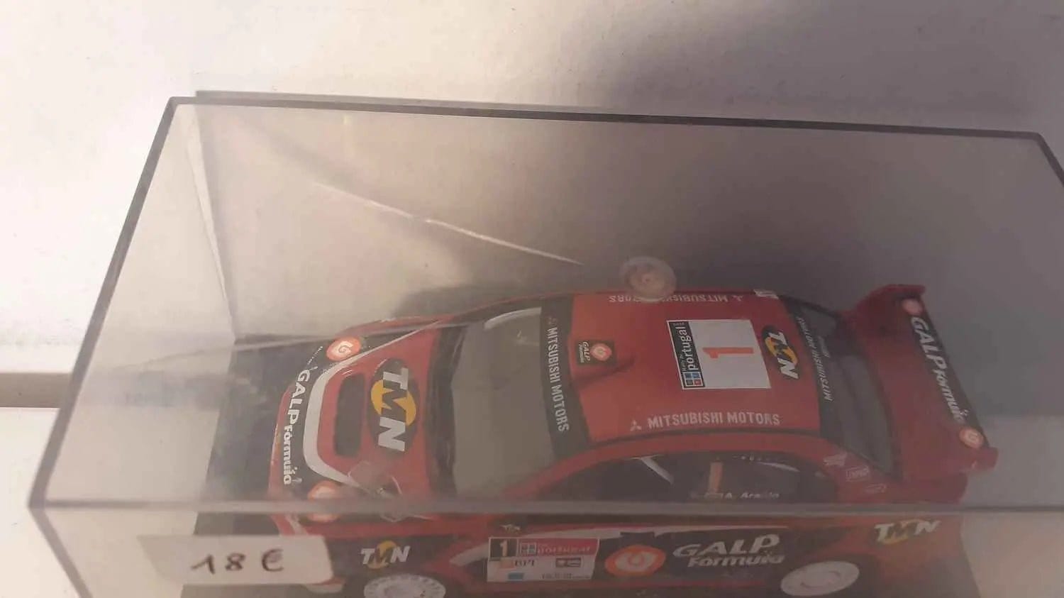 Voitures Miniatures Mitsubishi Lancer Evo VIII (course de 2005) - Bernard Miniatures