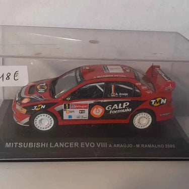 Voitures Miniatures Mitsubishi Lancer Evo VIII (course de 2005) - Bernard Miniatures