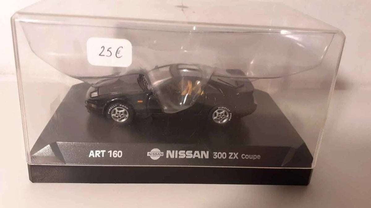 Voitures Miniatures Nissan 300 ZX coupé noire (collection Détailcars) - Bernard Miniatures