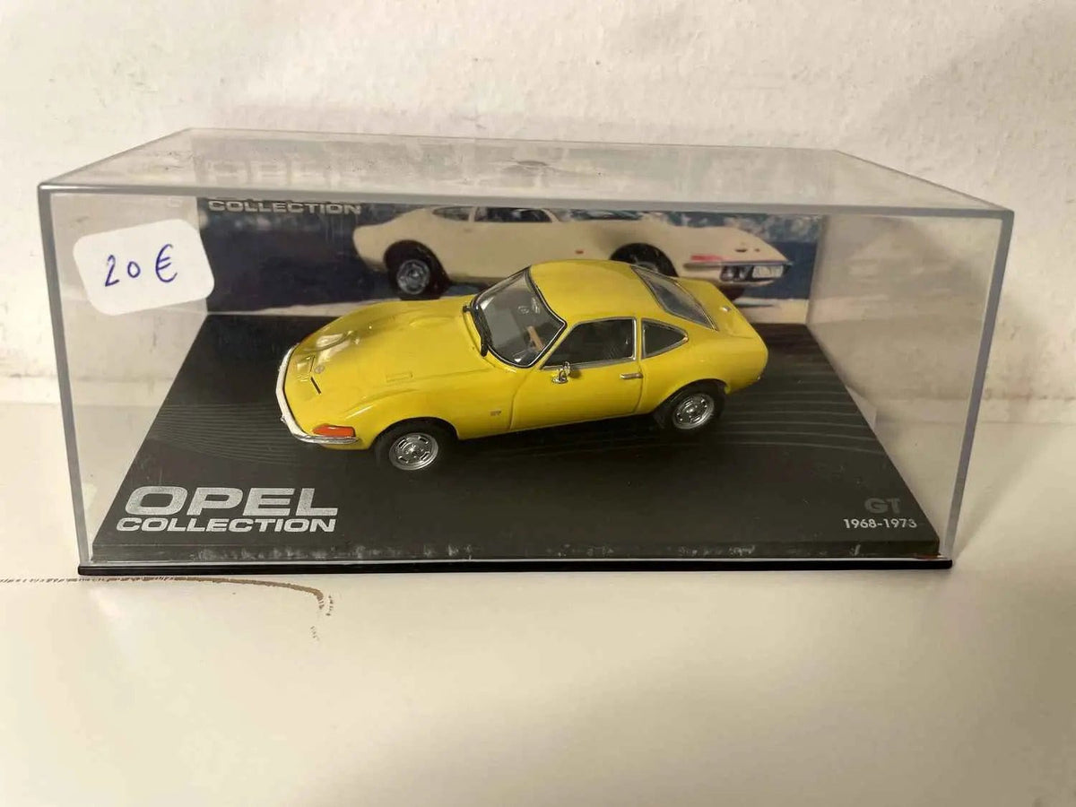 Voitures Miniatures Opel GT jaune (1968 - 1973) - Bernard Miniatures
