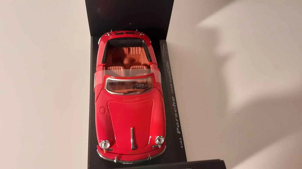 Voitures Miniatures Porsche 356B convertible rouge - Bernard Miniatures