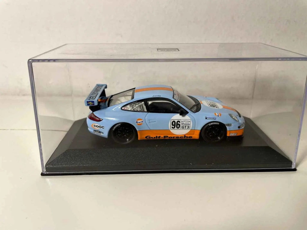 Voitures Miniatures Porsche 911 GT3 Cup aux couleurs de GULF (bleue et orange) - Bernard Miniatures