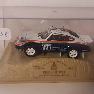 Voitures Miniatures Porsche 911 N°176 (rallye Paris-Dakar 1984) - Bernard Miniatures
