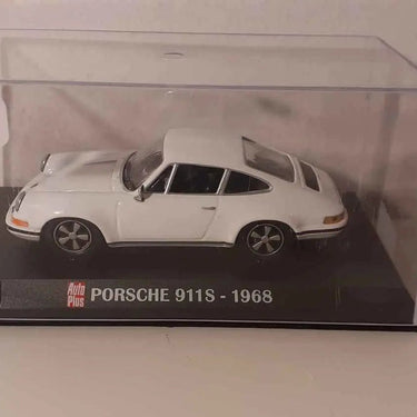 Voitures Miniatures Porsche 911S blanche de 1968 - Bernard Miniatures