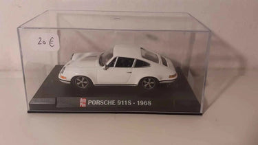 Voitures Miniatures Porsche 911S blanche de 1968 - Bernard Miniatures