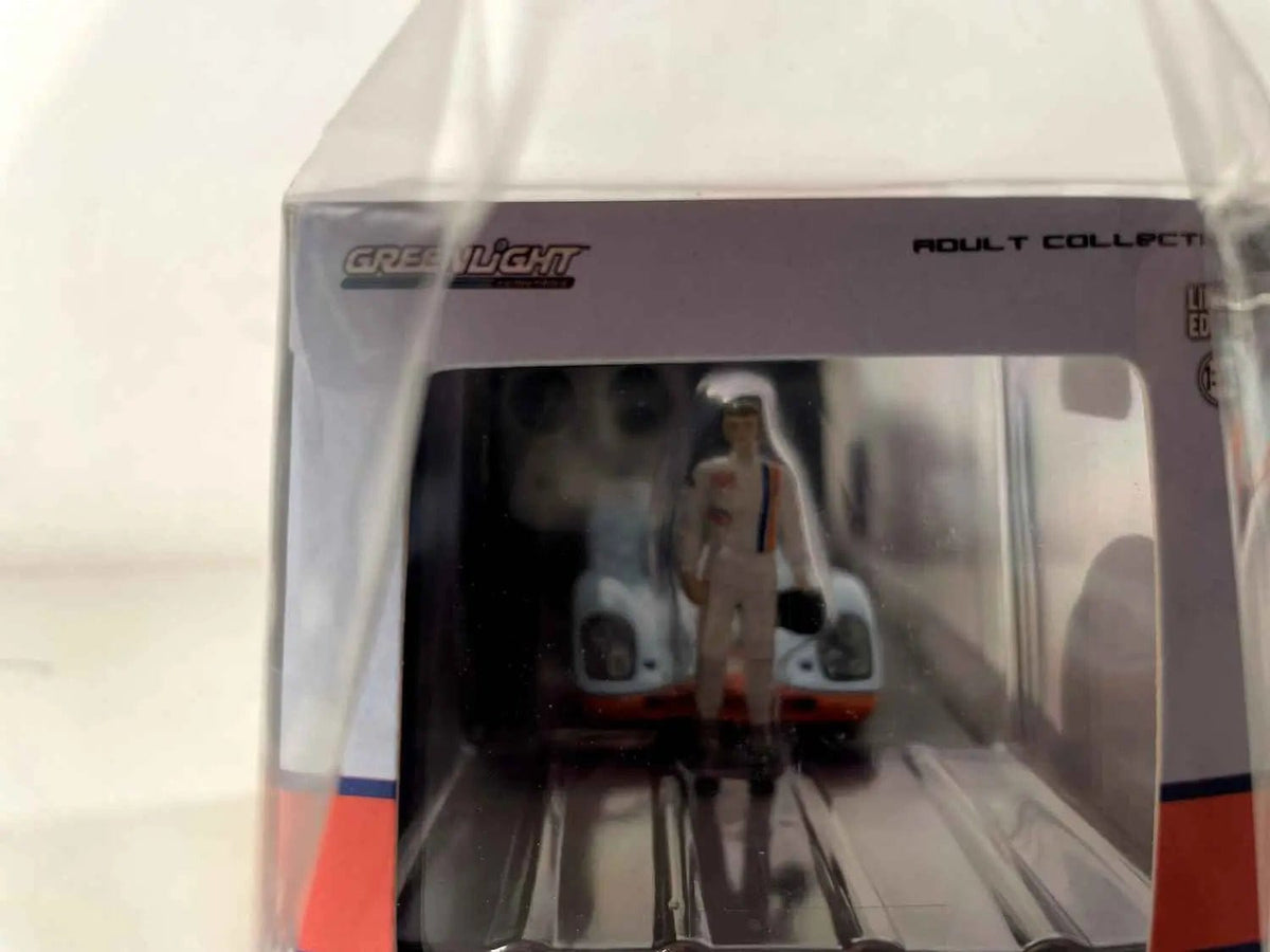 Voitures Miniatures Porsche 917K aux couleurs de GULF (bleue et orange) - voiture de Steve McQueen aux 24 heures du Mans - Bernard Miniatures