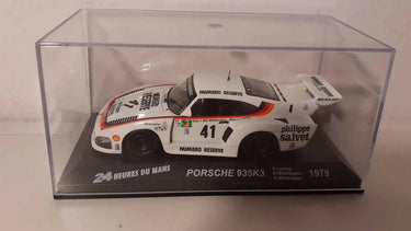 Voitures Miniatures Porsche 935K3 blanche numéro 41 (24 heures du Mans de 1979) - Bernard Miniatures