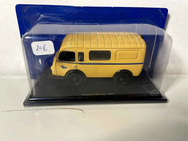 Voitures Miniatures Renault 1000 kg jaune de 1963 la Poste - PTT - Bernard Miniatures
