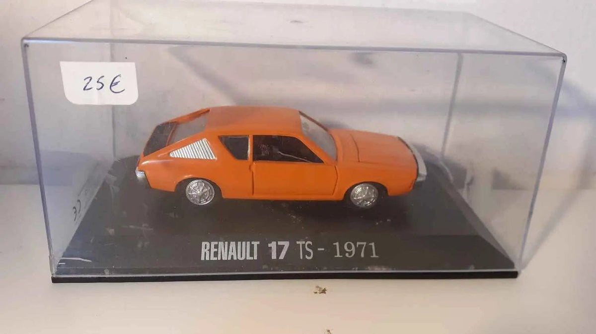Voitures Miniatures Renault 17 TS orange de 1971 - Bernard Miniatures