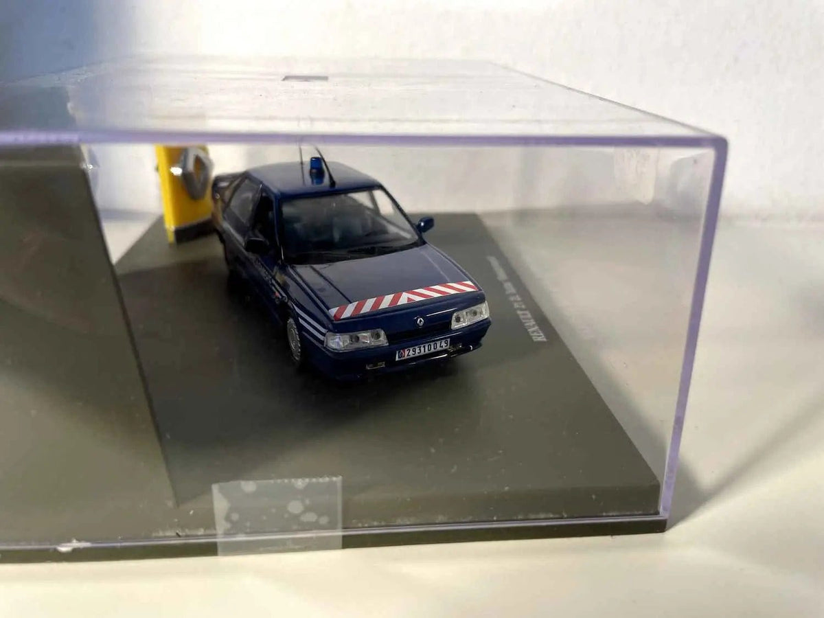 Voitures Miniatures Renault 21 2L Turbo bleue GENDARMERIE - Bernard Miniatures