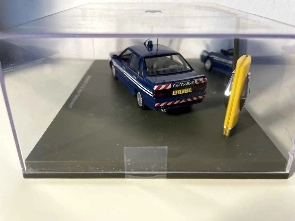 Voitures Miniatures Renault 21 2L Turbo bleue GENDARMERIE - Bernard Miniatures