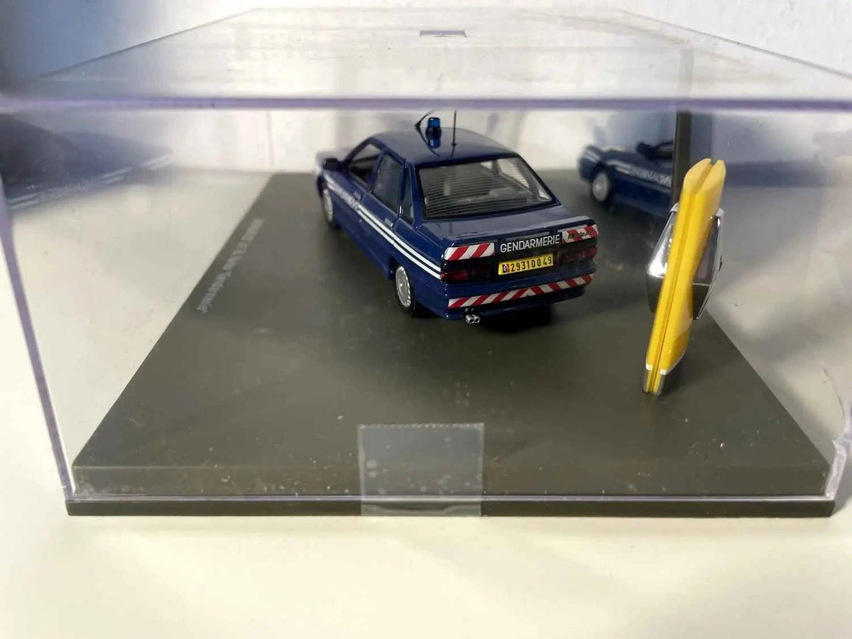 Voitures Miniatures Renault 21 2L Turbo bleue GENDARMERIE - Bernard Miniatures