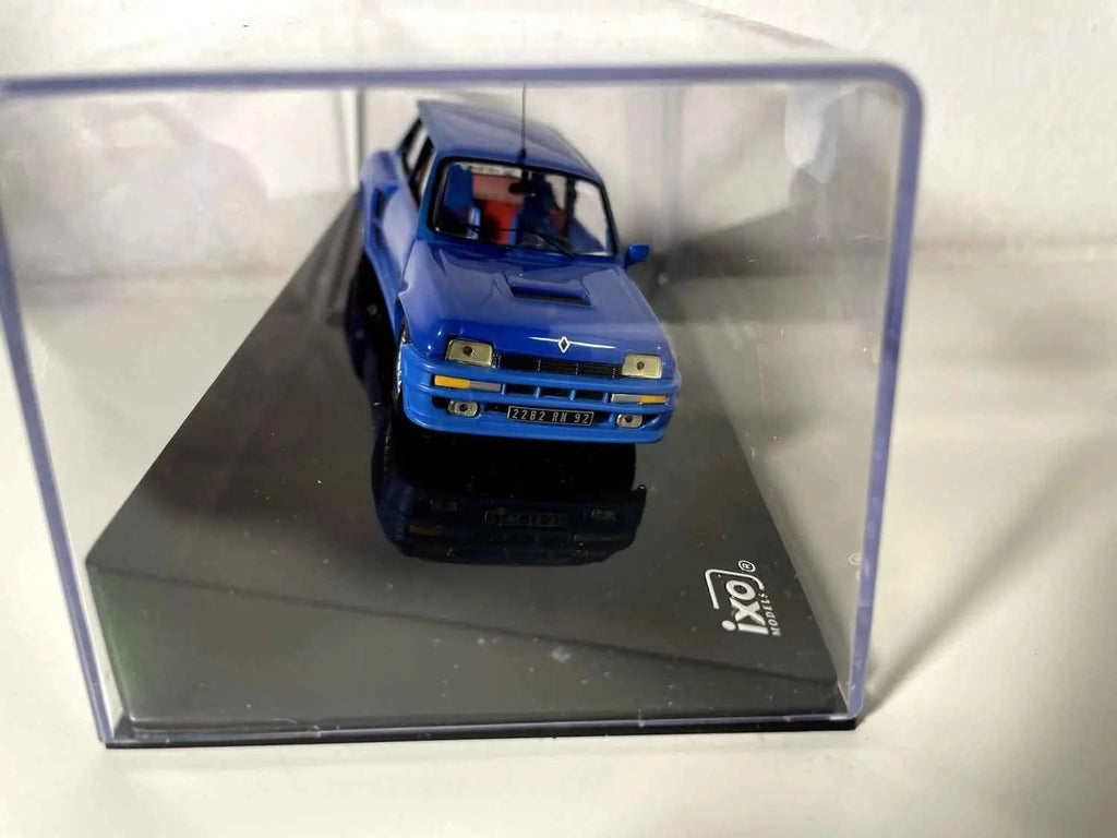Voitures Miniatures Renault 5 Turbo bleue de 1982 (IXO) - Bernard Miniatures