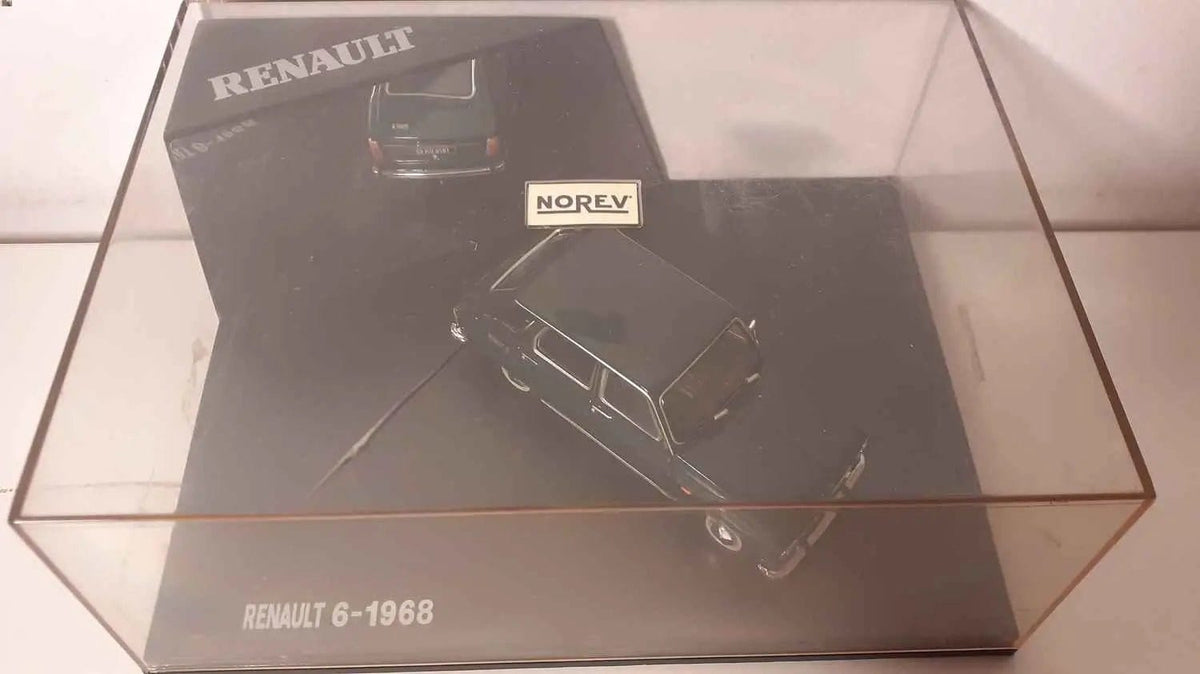 Voitures Miniatures Renault 6 verte foncée de 1968 - Bernard Miniatures