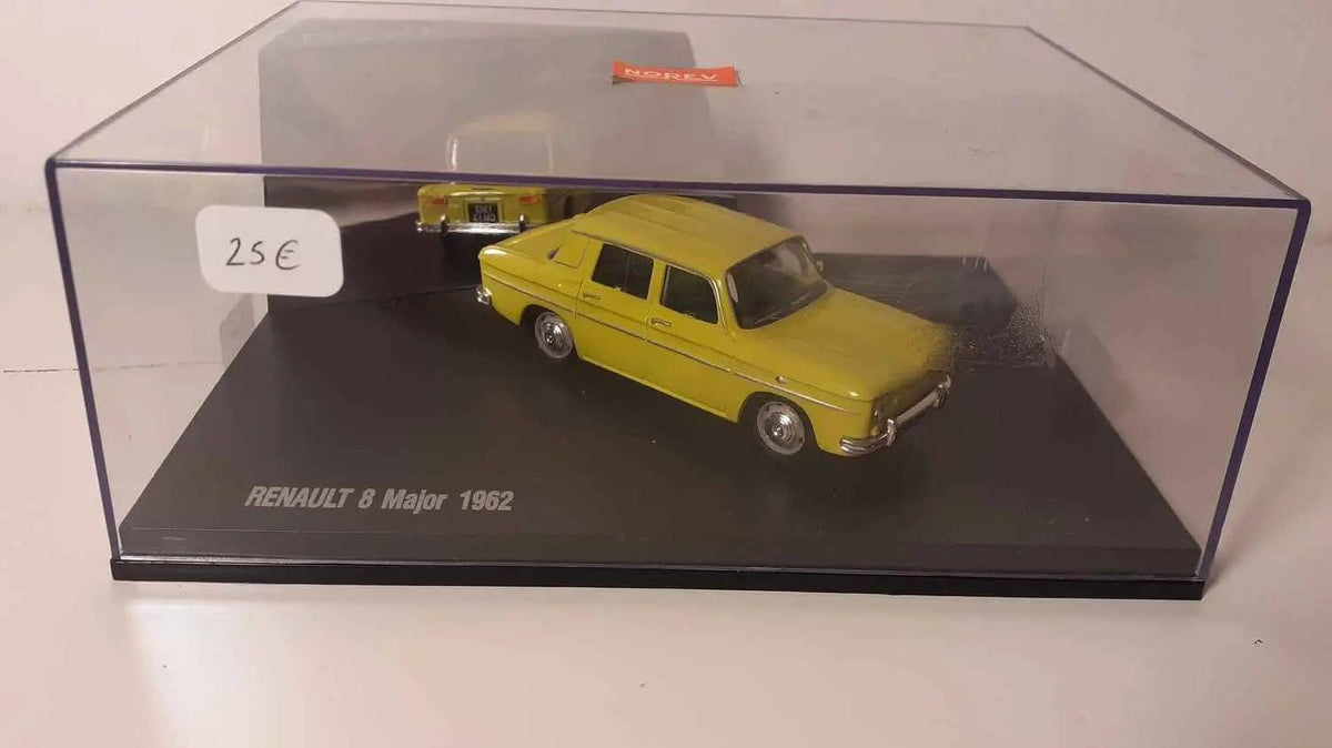 Voitures Miniatures Renault 8 Major jaune de 1962 (Norev) - Bernard Miniatures