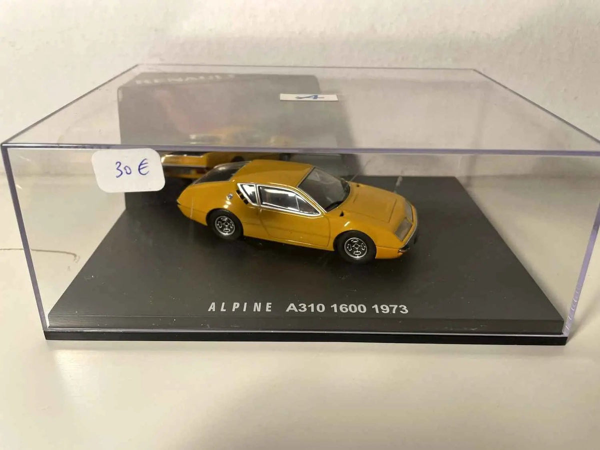 Voitures Miniatures Renault Alpine A310 1600 orange de 1973 (coffret) - Bernard Miniatures