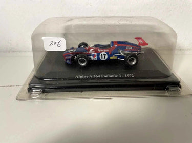 Voitures Miniatures Renault Alpine A364 Formule 3 numéro 17 de 1972 - Bernard Miniatures