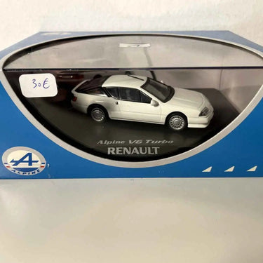 Voitures Miniatures Renault Alpine V6 Turbo blanche (coffret) - Bernard Miniatures