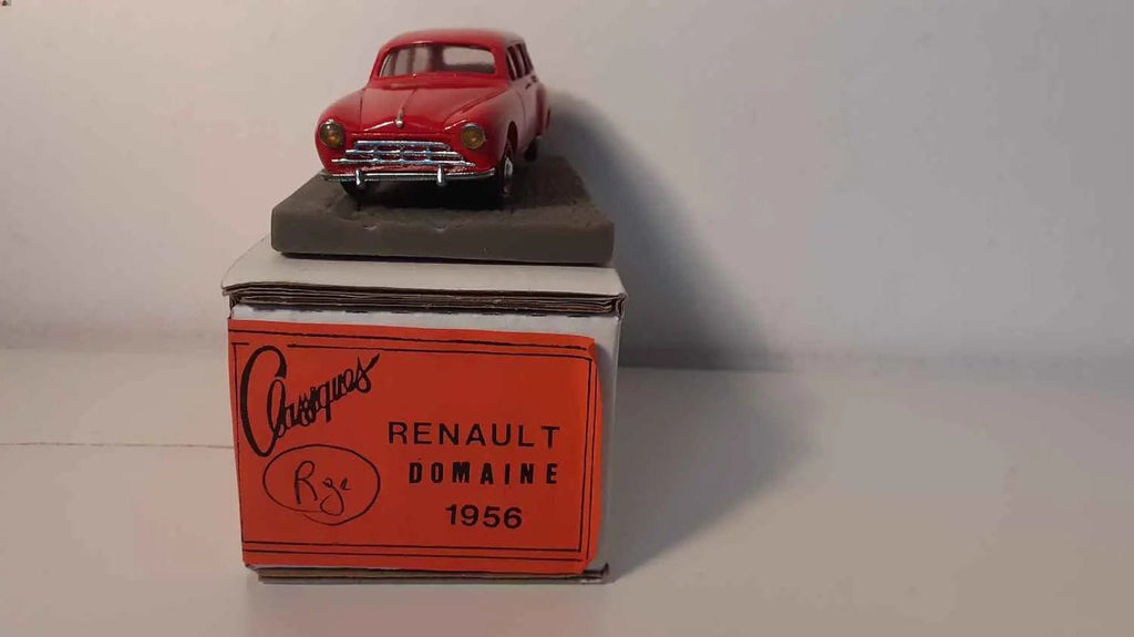 Voitures Miniatures Renault Domaine rouge de 1956 (boite en carton - collection "Classiques") - Bernard Miniatures