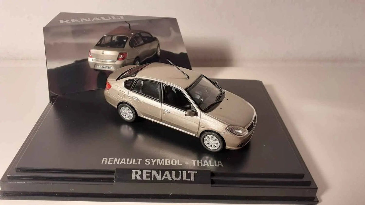Voitures Miniatures Renault Symbol Thalia beige cendré - Bernard Miniatures