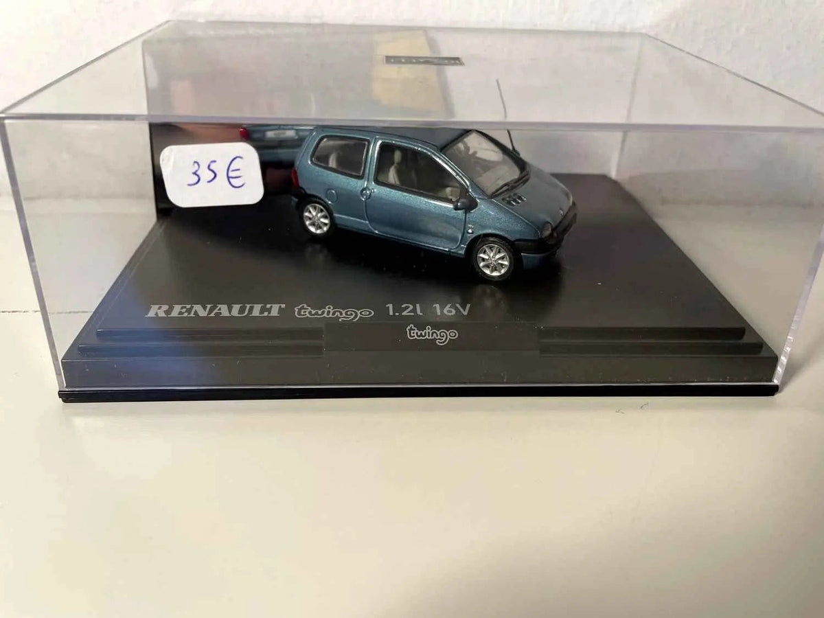 Voitures Miniatures Renault Twingo 1.2l 16V bleue (coffret - boite rectangle) - Bernard Miniatures