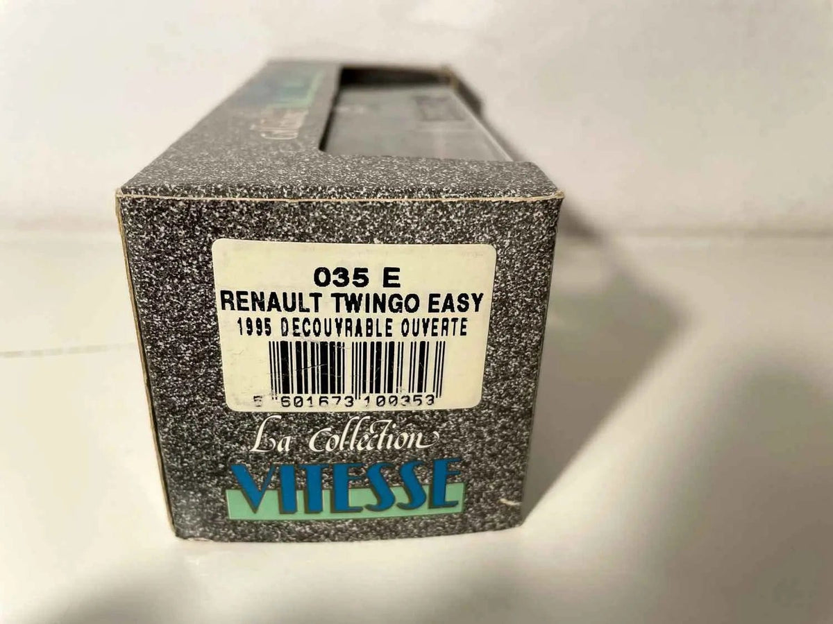 Voitures Miniatures Renault Twingo Easy découvrable noire - Bernard Miniatures