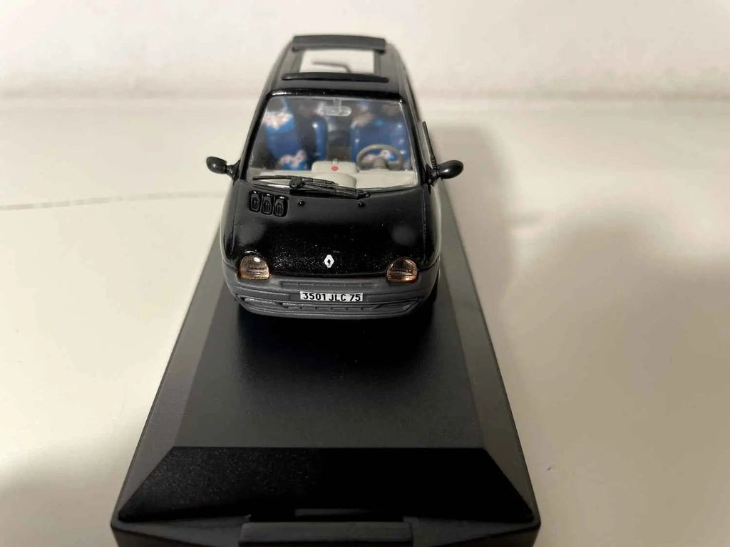 Voitures Miniatures Renault Twingo Easy découvrable noire - Bernard Miniatures