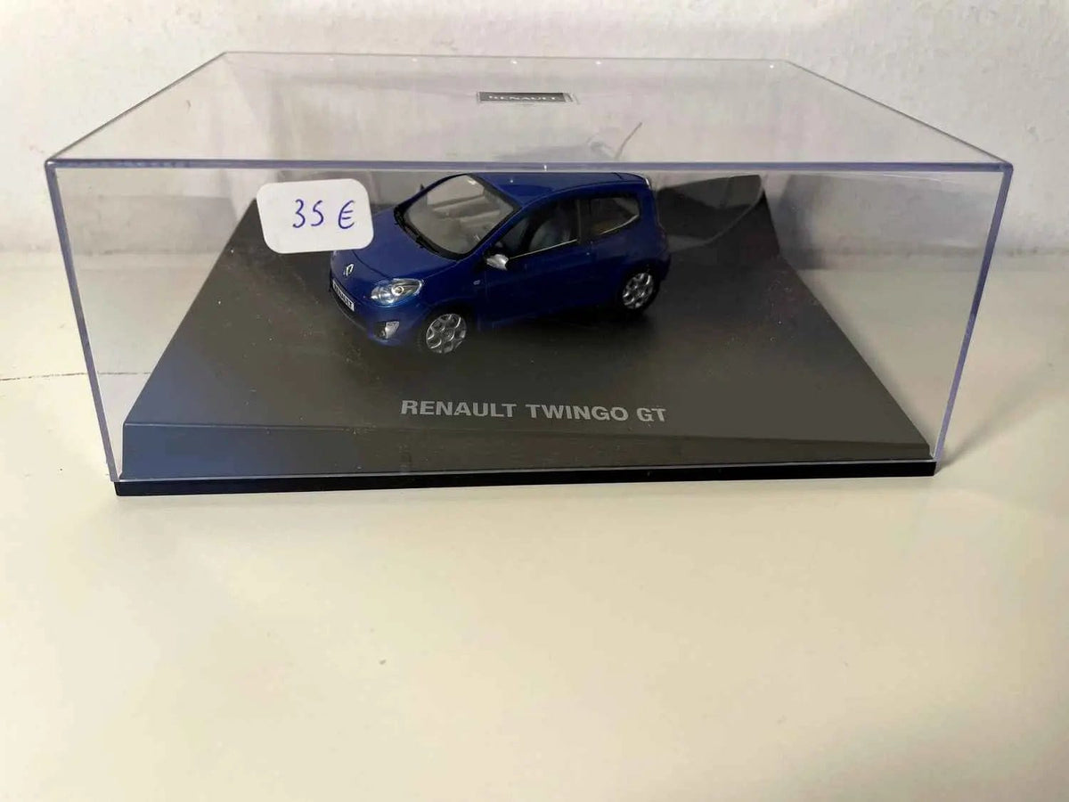 Voitures Miniatures Renault Twingo GT bleue (coffret - boite rectangle) - Bernard Miniatures