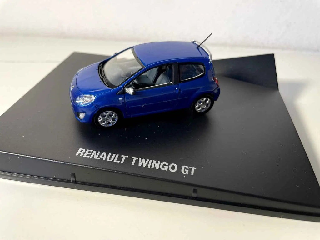 Voitures Miniatures Renault Twingo GT bleue (coffret - boite rectangle) - Bernard Miniatures