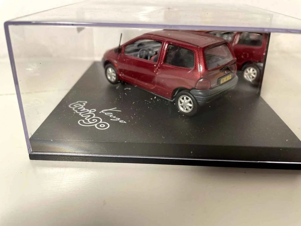 Voitures Miniatures Renault Twingo KENZO bordeaux (boite carrée en carton bleue) - Bernard Miniatures