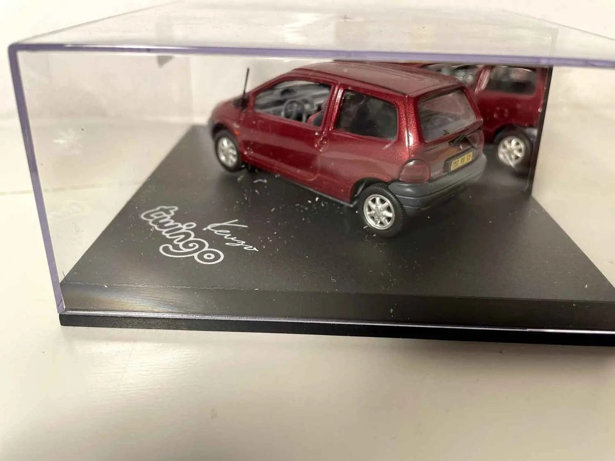 Voitures Miniatures Renault Twingo KENZO bordeaux (boite carrée en carton bleue) - Bernard Miniatures