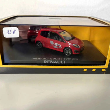 Voitures Miniatures Renault Twingo Sport rouge (en coffret - boite rectangle) - Bernard Miniatures