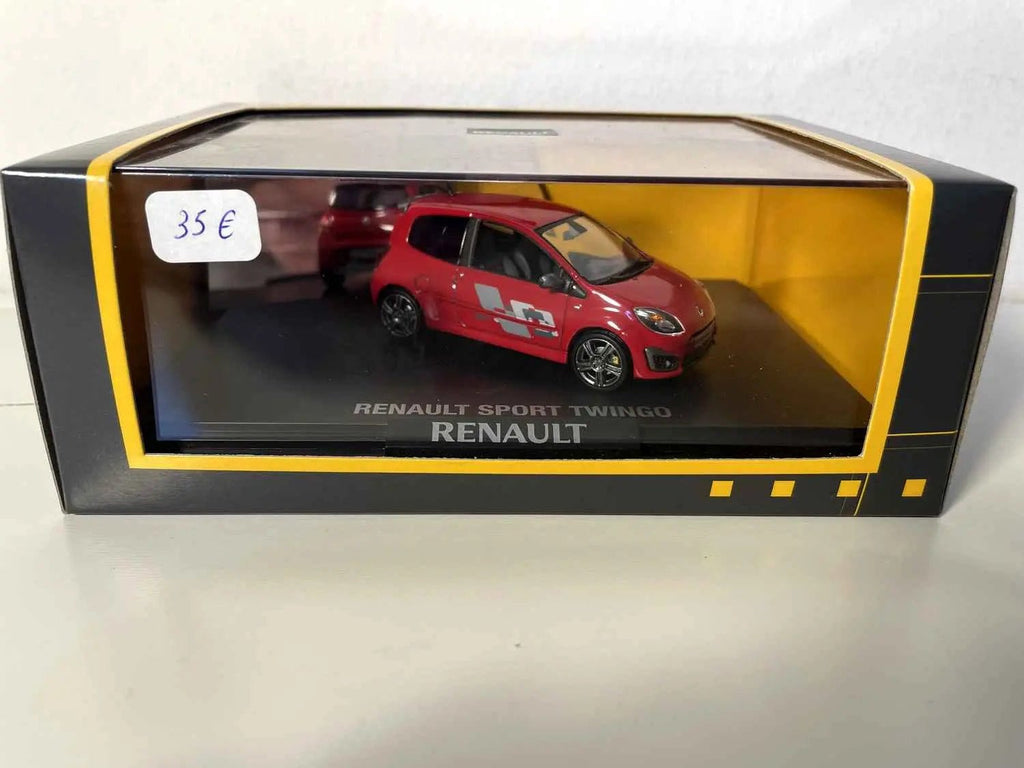Voitures Miniatures Renault Twingo Sport rouge (en coffret - boite rectangle) - Bernard Miniatures