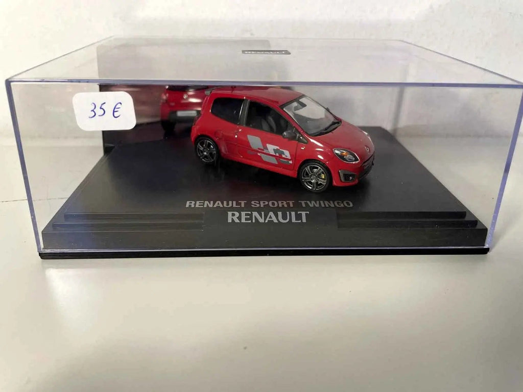 Voitures Miniatures Renault Twingo Sport rouge (en coffret - boite rectangle) - Bernard Miniatures