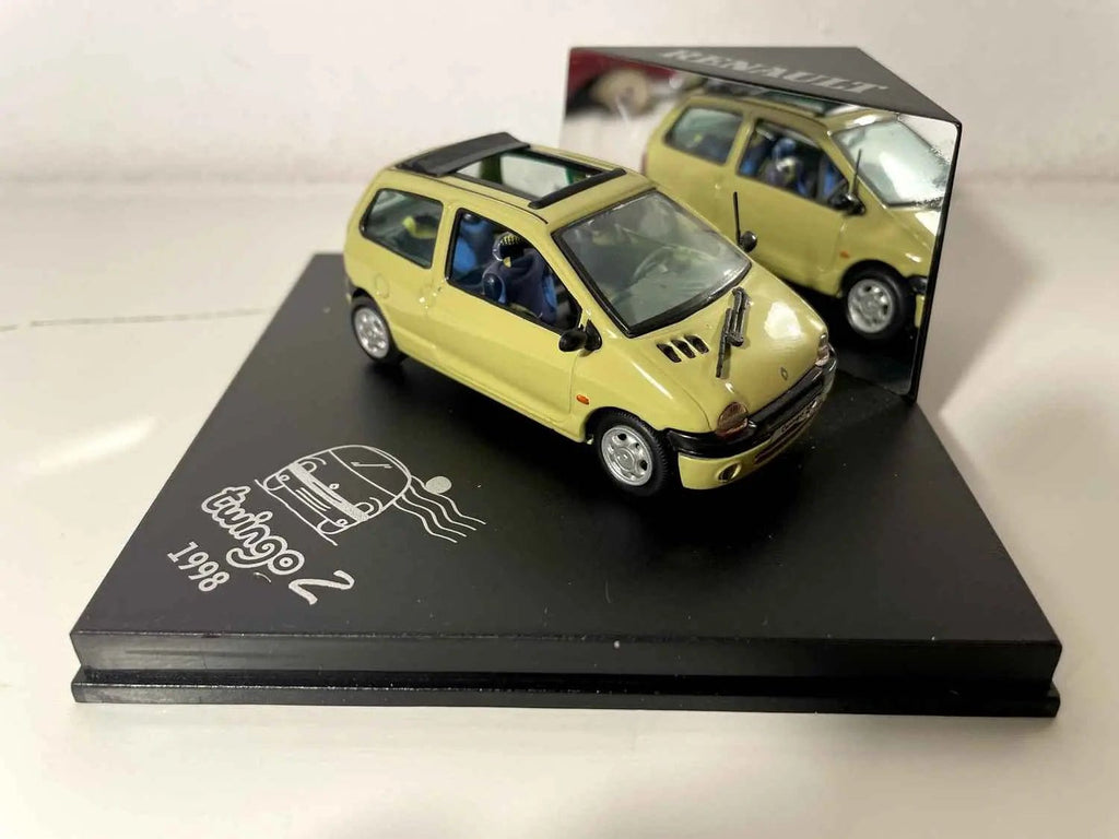 Voitures Miniatures Renault Twingo Z jaune/vert? de 1998 (boite carrée) - Bernard Miniatures