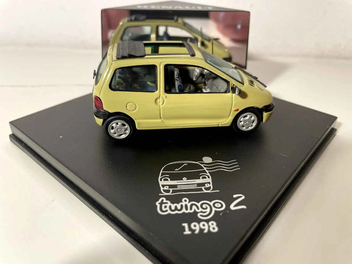 Voitures Miniatures Renault Twingo Z jaune/vert? de 1998 (boite carrée) - Bernard Miniatures