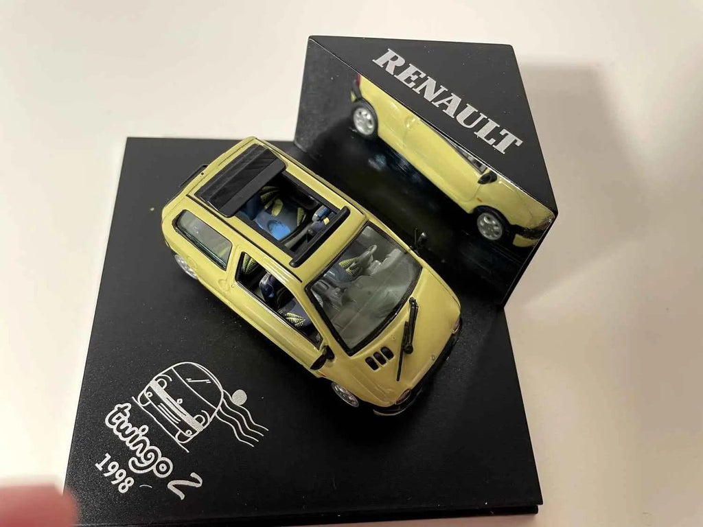 Voitures Miniatures Renault Twingo Z jaune/vert? de 1998 (boite carrée) - Bernard Miniatures