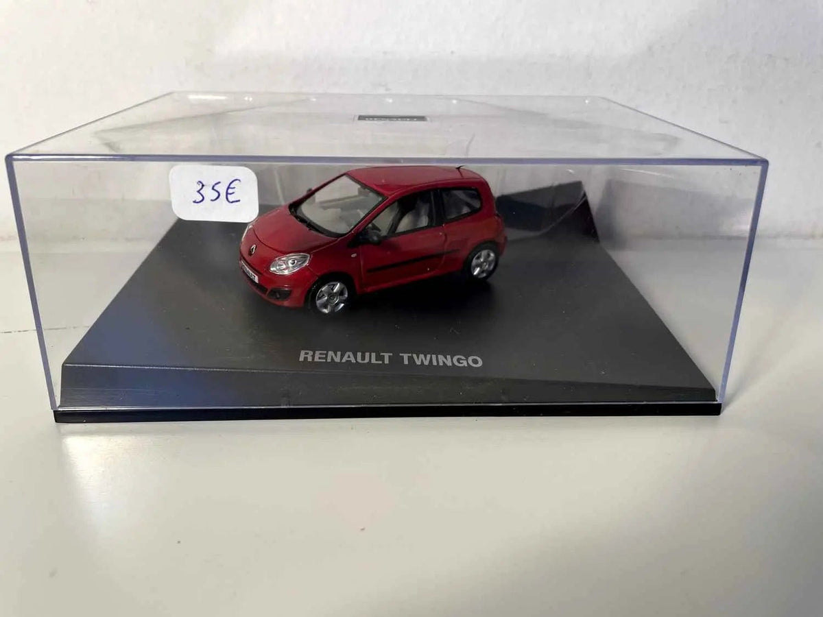 Voitures Miniatures Renault Twingo rouge (en coffret - boite rectangle) - Bernard Miniatures