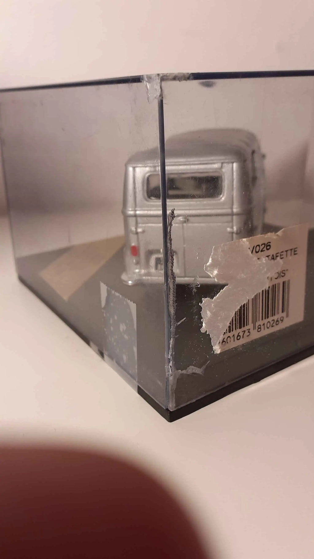 Voitures Miniatures Renault estafette grise vitrée de 1960(boite carrée) - Bernard Miniatures