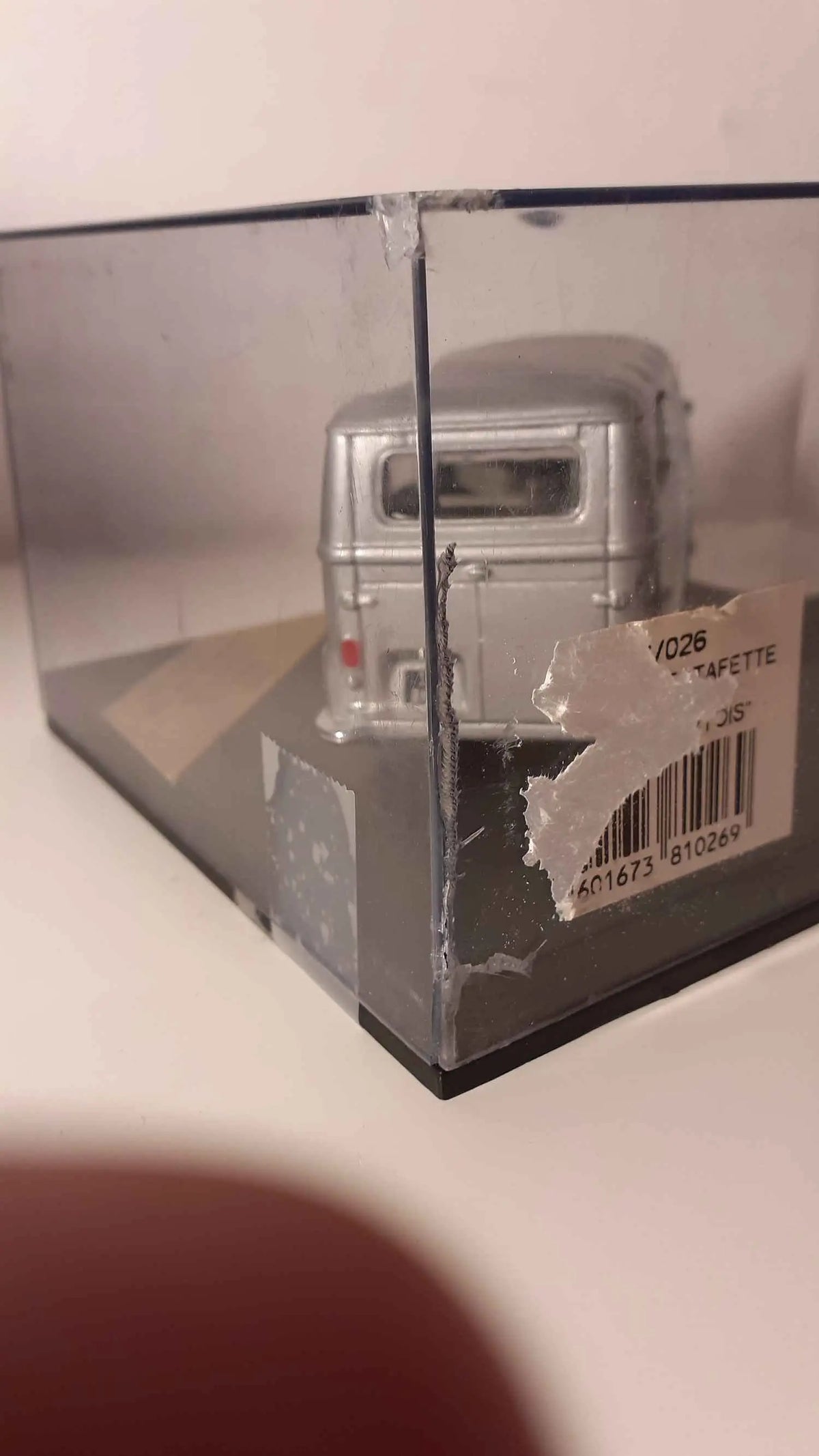 Voitures Miniatures Renault estafette grise vitrée de 1960(boite carrée) - Bernard Miniatures