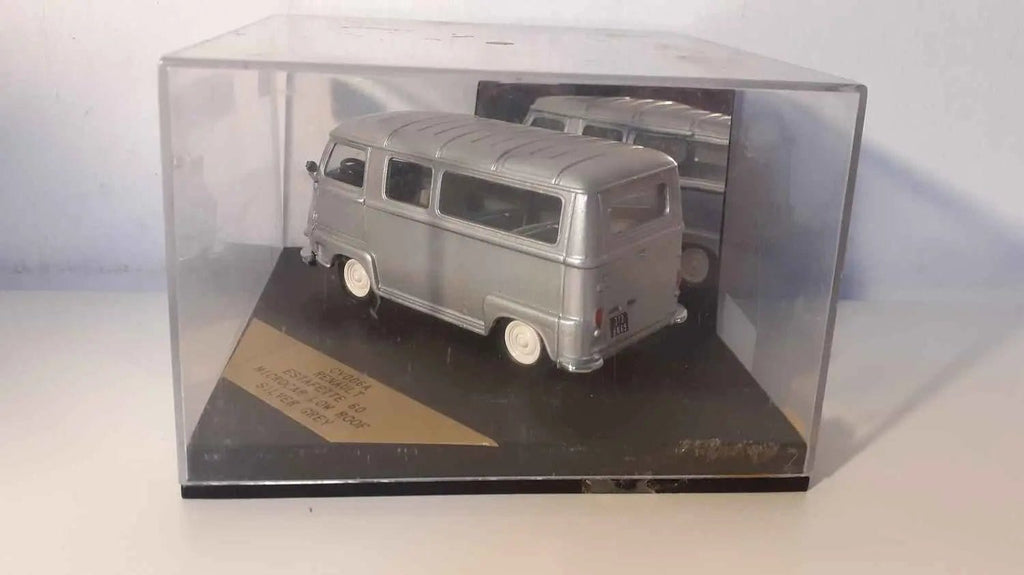 Voitures Miniatures Renault estafette grise vitrée de 1960(boite carrée) - Bernard Miniatures
