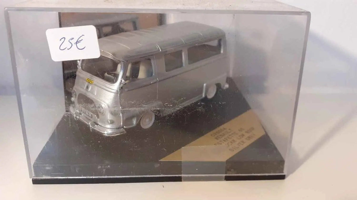 Voitures Miniatures Renault estafette grise vitrée de 1960(boite carrée) - Bernard Miniatures