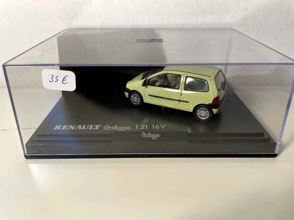 Voitures Miniatures Renauly Twingo 1.2l 16V vert pâle (coffret - boite rectangle) - Bernard Miniatures