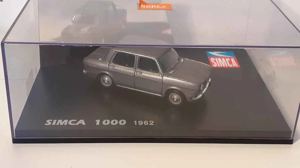 Voitures Miniatures Simca 1000 grise foncée de 1962 - Bernard Miniatures