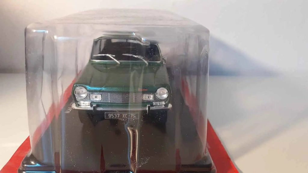 Voitures Miniatures Simca 1100 Spécial verte de 1970 (échelle 1/24ème) - Bernard Miniatures